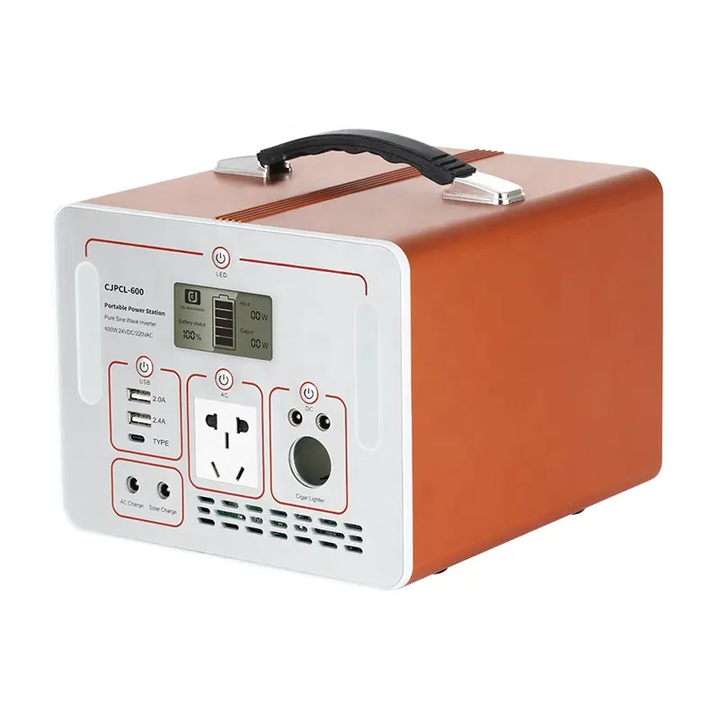 600W battery charger portable heater battery power station
