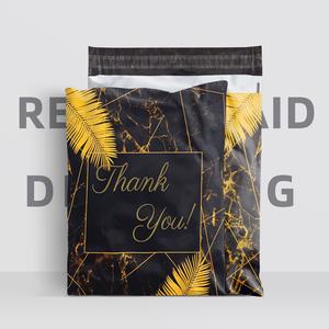 Bolsa de correo de plástico polivinílico con patrón colorido impreso personalizado de alta calidad, sobres de correo, embalaje de tela, bolsa de mensajería - Product Image 5