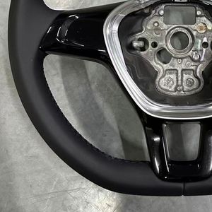 Volant en cuir de haute qualité pour Volkswagen CC VW <span class=keywords><strong>Golf</strong></span> 6 <span class=keywords><strong>Golf</strong></span> 7 R MK6 MK7 MK7.5 Tiguan Passat GTl volant de voiture - Product Image 3