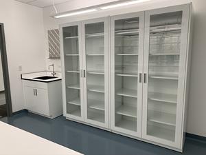 خزانة تخزين معدنية، خزانة ملفات، خزانة أدوات تنظيف للمختبر، خزانة طبية، خزانة تخزين للمستشفيات والمختبرات - Product Image 6