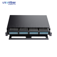 Module cassette MPO ODF LC haute densité 96 cœurs, panneau de brassage fibre optique pré-câblé monomode multimode OS2 OM3