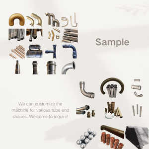 Macchina per la Formatura degli Estremità dei Tubi Metallici Adatta per Rame, Acciaio al Carbonio, Lega di Alluminio e Acciaio Inossidabile. Personalizzabile Secondo i Disegni - Product Image 2