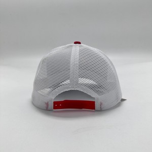 <span class=keywords><strong>2025</strong></span> Tùy Chỉnh Riêng Của Bạn Logo 5 Bảng Điều Chỉnh 3D Thêu Vá Logo Da Lộn Lưới Bóng Chày Mũ Mũ Tùy Chỉnh Da Lộn Trucker Hat - Product Image 5