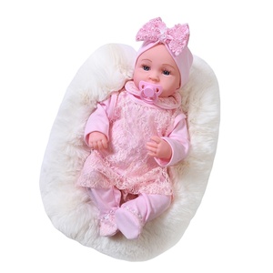 18 pulgadas 2025 funciones calientes toque llorar y reír muñecas de silicona bebé Reborn juguetes muñecas para niñas niños - Product Image 1