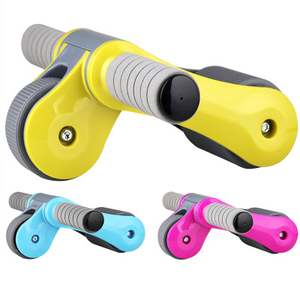 Rueda eléctrica <span class=keywords><strong>AB</strong></span>, equipo de entrenamiento de fuerza, rodillo Abdominal plegable - Product Image 2