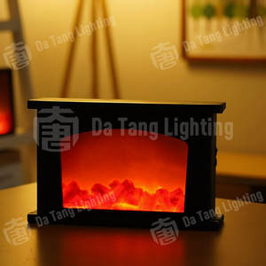 Lumière décorative LED pour cheminée, pour la maison, le salon et les décorations intérieures festives, avec effet de flamme réaliste - Product Image 6