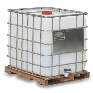 Réservoir d'eau carré en plastique PE de qualité alimentaire avec cage en acier, hermétique, antivol, capacité 5000-100000L, pour stockage de produits chimiques et pompe, NOUVEAU - Product Image 1