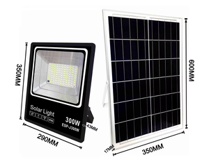 Lámpara solar de iluminación LED de carga solar para patio doméstico rural impermeable al aire libre de 100W - Product Image 5
