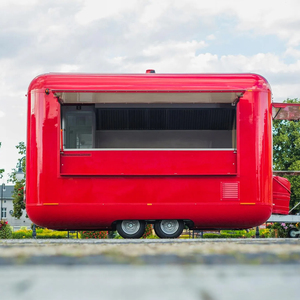 Remolque de franquicia rápida, remolque de comida, camión de comida totalmente equipado, contenedor, helado, pizza, café, carrito de comida móvil - Product Image 1