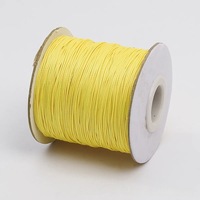 1-1.5-2MM coréen ciré coton ciré fil cordon chaîne sangle collier corde perle pour la fabrication de bijoux fil
