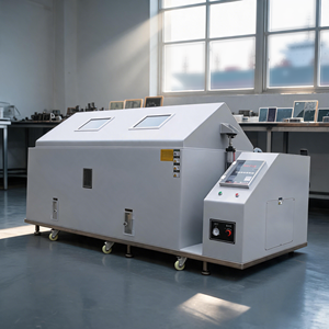 Chambre d'essai à pulvérisation de sel OTS 1000L, testeur de corrosion ASTM G85, machine d'essai de brouillard salin pour composants électroniques automobiles et marins - Product Image 1
