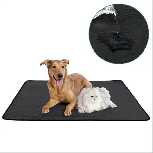 Washable Puppy Pad, Premium Waterproof Dog Pee Pads Training Pad, Reusable Pet Non Slip Dog Pee Mat with Great Urine Absorption