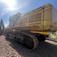Excavatrice sur chenilles Caterpillar Cat374 d'occasion en excellent état, 73 tonnes, pompe moteur, godet de 5,0 m³, entièrement entretenue, grande excavatrice