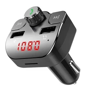 2023 cheapest G15 Handsfree Wireless Bluetooth Car usb MP3 music Player bt car charger handsfree stereo fm transmitter mp3