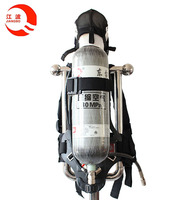 SCBA de 6,8 l avec appareil respiratoire cylindrique en fibre de carbone avec certificat CCS