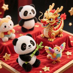 Mascota de Peluche de Diseño Personalizado, Moderna y de Alta Calidad, Juguete de Peluche Suave y Popular - Product Image 2