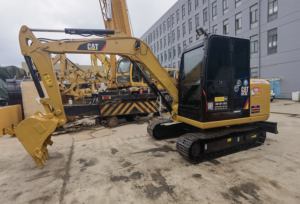 Machine originale CAT 305.5E Japon Compact hydraulique 5 tonnes Caterpillar 305.5e Petite pelle Caterpillar d'occasion - Product Image 5