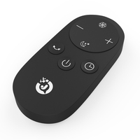 Comunicación inalámbrica RF de 7 teclas personalizada OEM ODM admite control de velocidad para control remoto de ventilador de circulación inteligente