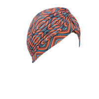 Zifeng OEM africano impreso plisado pañuelo sombrero indio sombrero pelo pañuelo Hijab