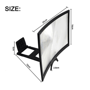 Schermo curvo lente d'ingrandimento <span class=keywords><strong>per</strong></span> telefono <span class=keywords><strong>cellulare</strong></span> lente d'ingrandimento pieghevole <span class=keywords><strong>per</strong></span> telefono <span class=keywords><strong>cellulare</strong></span> 3D HD lente d'ingrandimento da 12 pollici <span class=keywords><strong>per</strong></span> Smartphone - Product Image 5