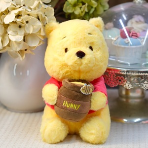 Lindo Oso Amarillo Sentado Winnie Pooh con Tarro de Miel, Peluche Promocional, Oso de Dibujos Animados, Almohada para Dormir, Regalo de Cumpleaños para Niñas - Product Image 2