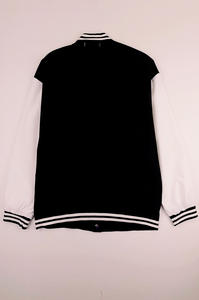 Chaqueta de béisbol para hombre, color negro, estampado, alta calidad - Product Image 3