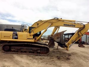 Composant hydraulique original de noyau de pompe de machines utilisées par roue de chenille de l'excavatrice PC350-8 de KOMATSU 35ton pour PC300 PC350 PC400 PC450 - Product Image 3