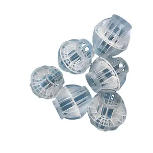 热卖廉价定制塑料多面体空心球25毫米38毫米擦洗塔
