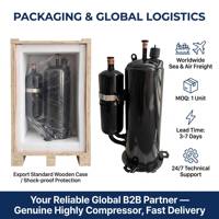 Compresor Rotatorio de Refrigeración de 5HP, Nuevo y Original, Material de Cobre, 1 Año de Garantía, ATH489UC3C9EQC R410A 3PH 380V 50HZ