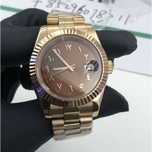 Luxury Men's Arabic Automatic Self-Winding <b>Mechanical</b> <b>Watch</b> with NH35 Movement Daily Wristwatch Featuring Stainless Steel Strap - Product Image 1