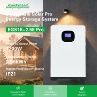Système de Stockage d'Énergie Solaire LiFePO4 Haute Capacité 1K-2.5E Pro 1200W, Économie de 80% du Temps d'Installation, Conçu pour les Résidences en Altitude (2000m)