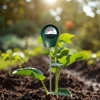 Humidimètre portable pour sols avec construction en métal et ABS pour usage en jardin et en ferme
