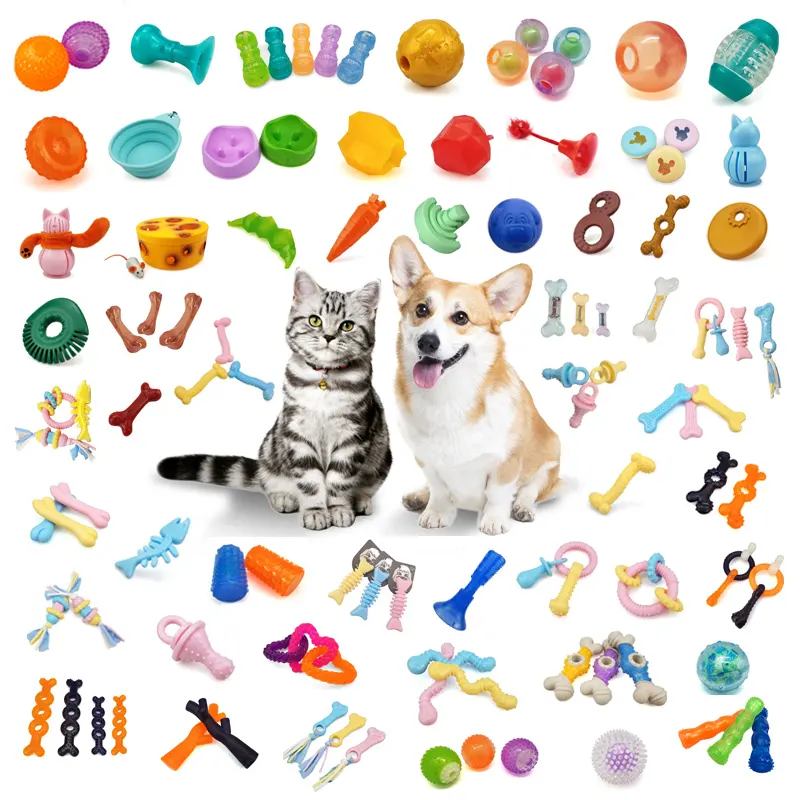 Collar de correa con arnés para mascotas, juguetes interactivos hechos a medida, otros productos para mascotas
