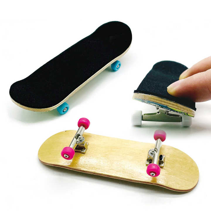 Skate De Dedo Profissional Fingerboard Com Rolamento E Arte