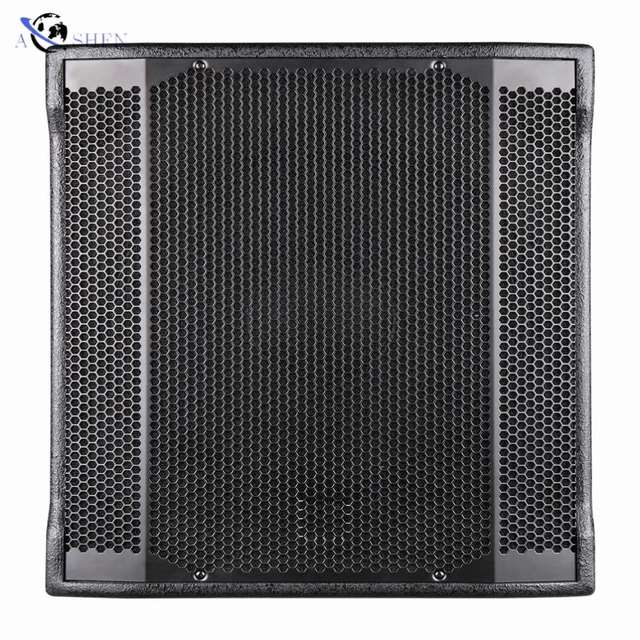 AOSHEN Factory Professional Active Wooden 18 Inch Subwoofer Bass Speaker 1000W