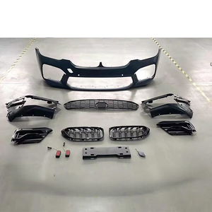 Kit carrosserie pour 18-20 BMW <span class=keywords><strong>Série</strong></span> <span class=keywords><strong>5</strong></span> G30 rénovation facelift 21 + M5 grand Kit surround pare-chocs avant - Product Image 2