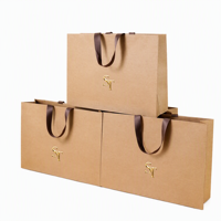 Sac fourre-tout de luxe en papier couché, écologique et recyclable, prix d'usine, pour chaussures, fait main, personnalisable avec logo