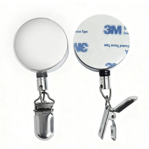 Clip à boucle facile à dégainer gris bronze 60 cm extensible et durable pour serviettes et vêtements - Product Image 2