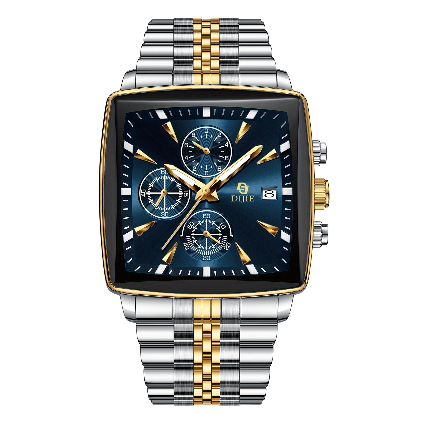 Gold-blue dial