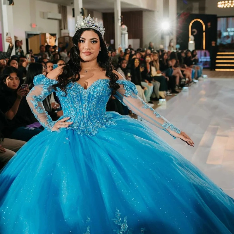aqua blue 15 dresses Aqua Blue Quinceaera Dresses