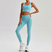 2026 NIEUWE Dames Sportbeha Leggings Sets Zachte Trainingspakken Fitness Yoga Kleding Dames Activewear