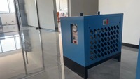 Compresseur d'air à vis fixe sans huile à haute efficacité, refroidi par eau, avec sécheur – Vente directe usine