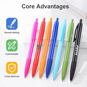 Bolígrafo Retráctil de Plástico Personalizado y Económico con Logotipo Impreso en UV de 1.0 mm, para Eventos Corporativos, Ferias Comerciales, Regalo - Product Image 2