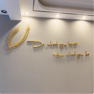 Enseigne néon <span class=keywords><strong>LED</strong></span> 3D personnalisée découpée au laser en acrylique, décoration murale, enseignes de logo pour entreprises, bureaux, devantures de magasins, événements, fournisseur en gros - Product Image 3