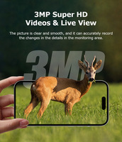 Caméra de chasse sans fil ST-HC808 avec capteur CMOS 4G, vidéo 2K, étanche IP66, alimentée par énergie solaire, objectif grand angle WiFi, pour la faune en extérieur