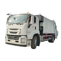 Camion à ordures compacteur Isuzu neuf, personnalisation disponible, best-seller du fabricant.