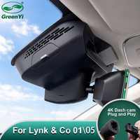 Caméra embarquée 4K OEM pour Lynk & Co 01 05 2020-2022, DVR de voiture dissimulé, Plug & Play, Rétroviseur avec câble d'alimentation, WiFi Type C, Capteur