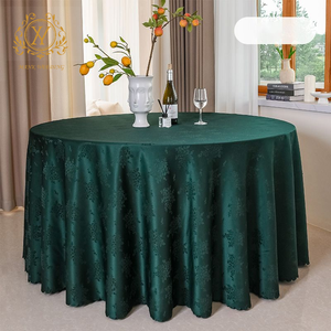 High Quality Hotel <strong>Tablecloth</strong> Floral Pattern Restaurant Cover Thickened Round Rose Jacquard <strong>Tablecloth</strong> for Wedding Dinning <strong>Table</strong> - Product Image 6