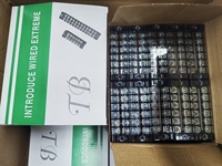 Bornier fixe TB-2506 25A 6 pôles à montage sur panneau, barrette de connexion à vis pour câblage électrique de panneaux de commande industriels
