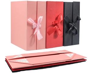 Großhandel Faltbare Weiße Kartonschachteln für Fliegen Geschenkboxen Einfarbig mit Individuellem Logo - Product Image 2
